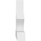Ekena Millwork Richland Architectural Grade PVC Gable Bracket, 72"W x 21"H x 4"D x 4"F, 7/12 Pitch GBP072X21X0404RIC00 - alternate 4